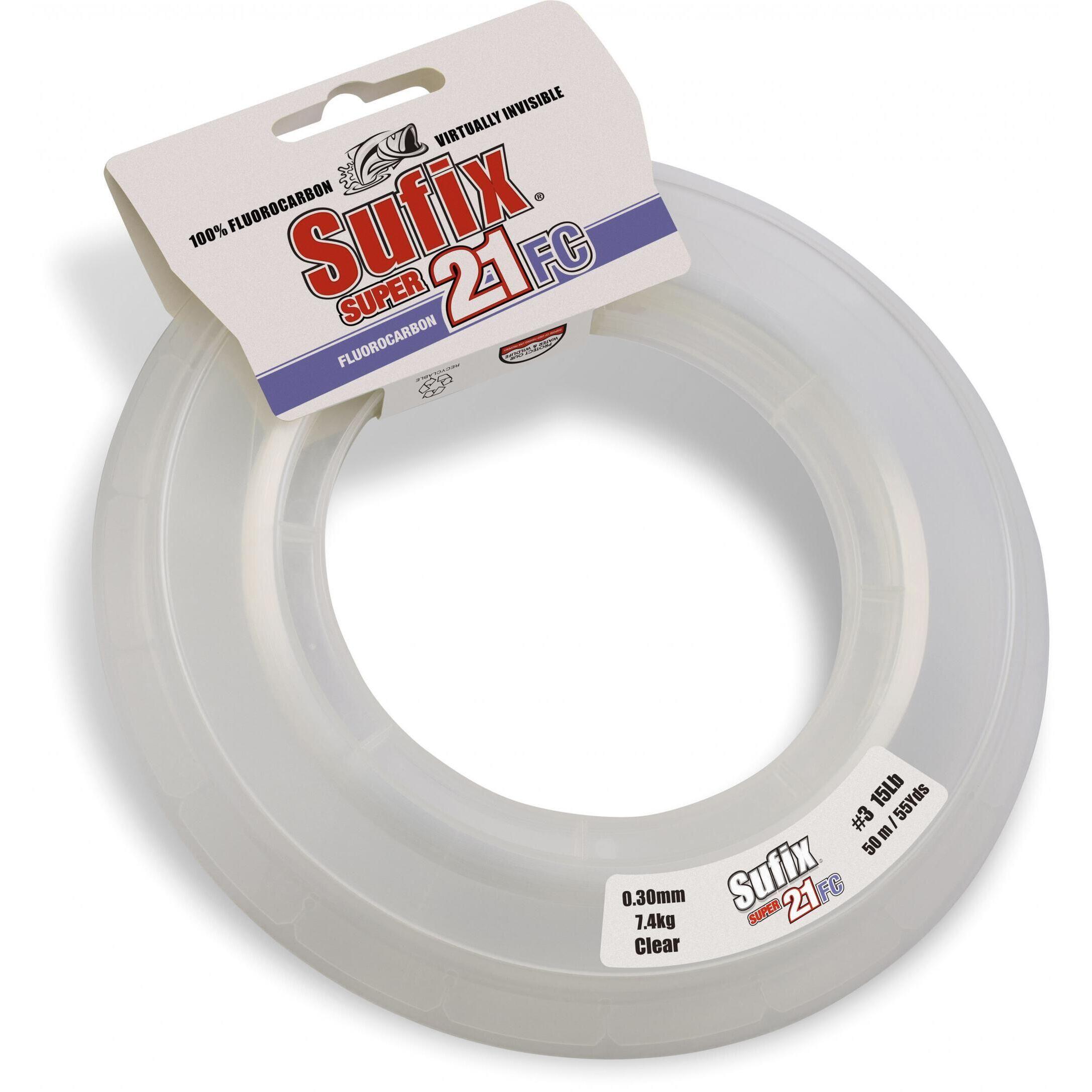 Fluorocarbon Sufix Super 21 Fc Clear 60 Sock