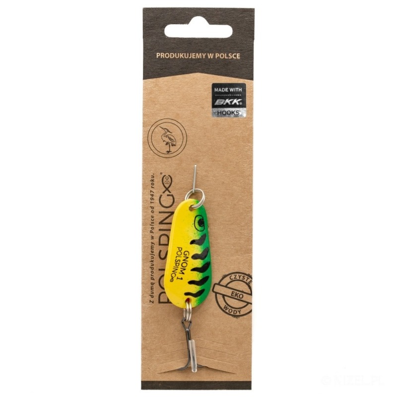 Błystka Polsping GNOM 1 Green Tiger