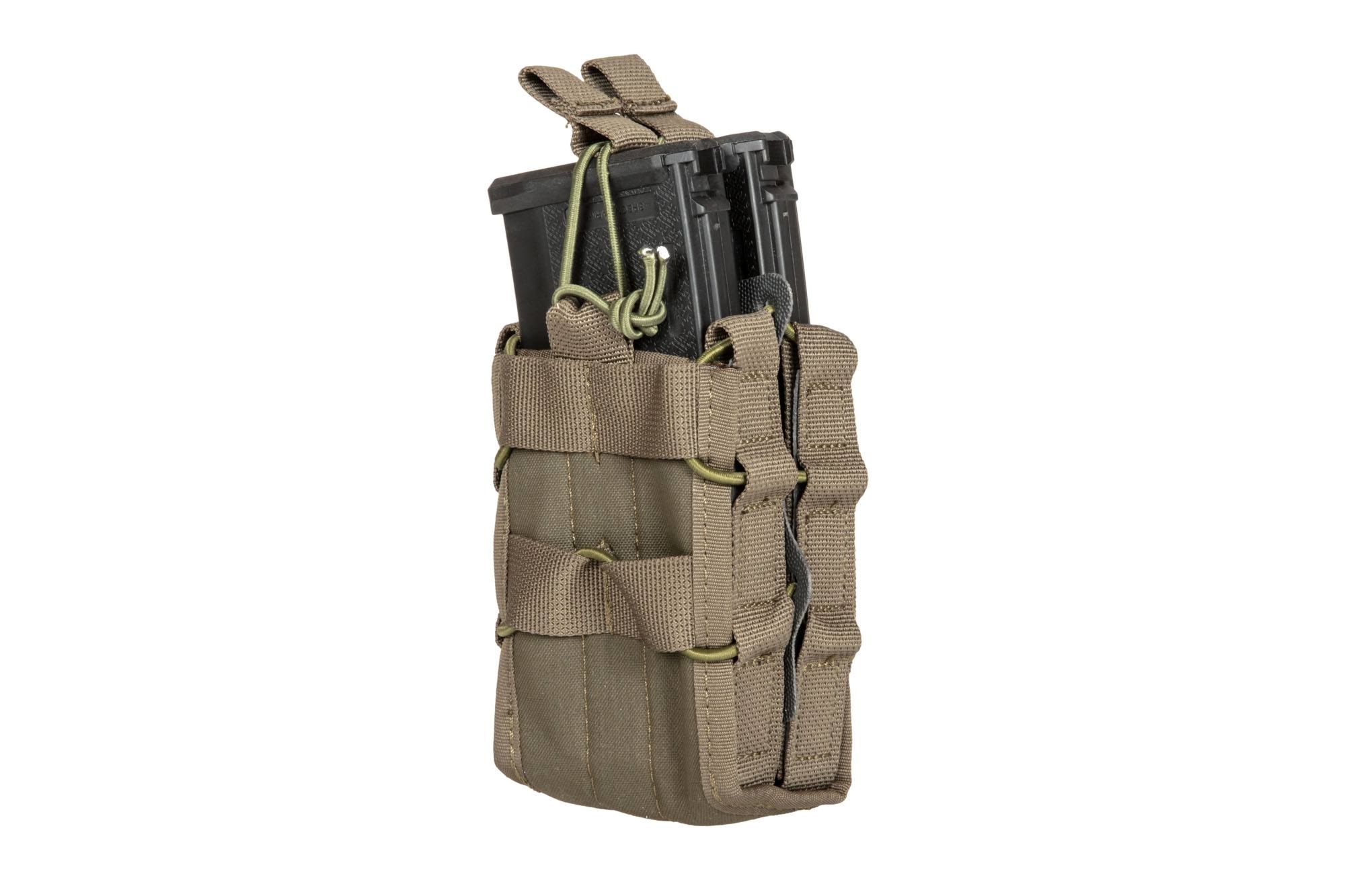 Kieszeń podwójna PRIMAL GEAR na długi magazynek Pouch Corrie - Olive (PRI-19-031792)