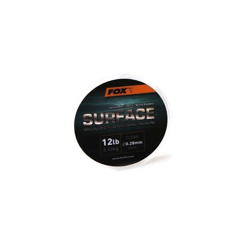 Fox EDGES floater line 0.30mm / 15lbs / 6.82kgs x 250m clear