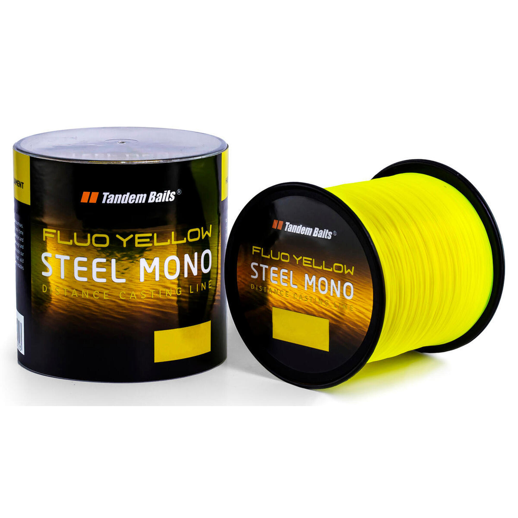 Żyłka Karpiowa Steel Mono Fluo żółta 1200 m / 0,30 mm / 2 szt