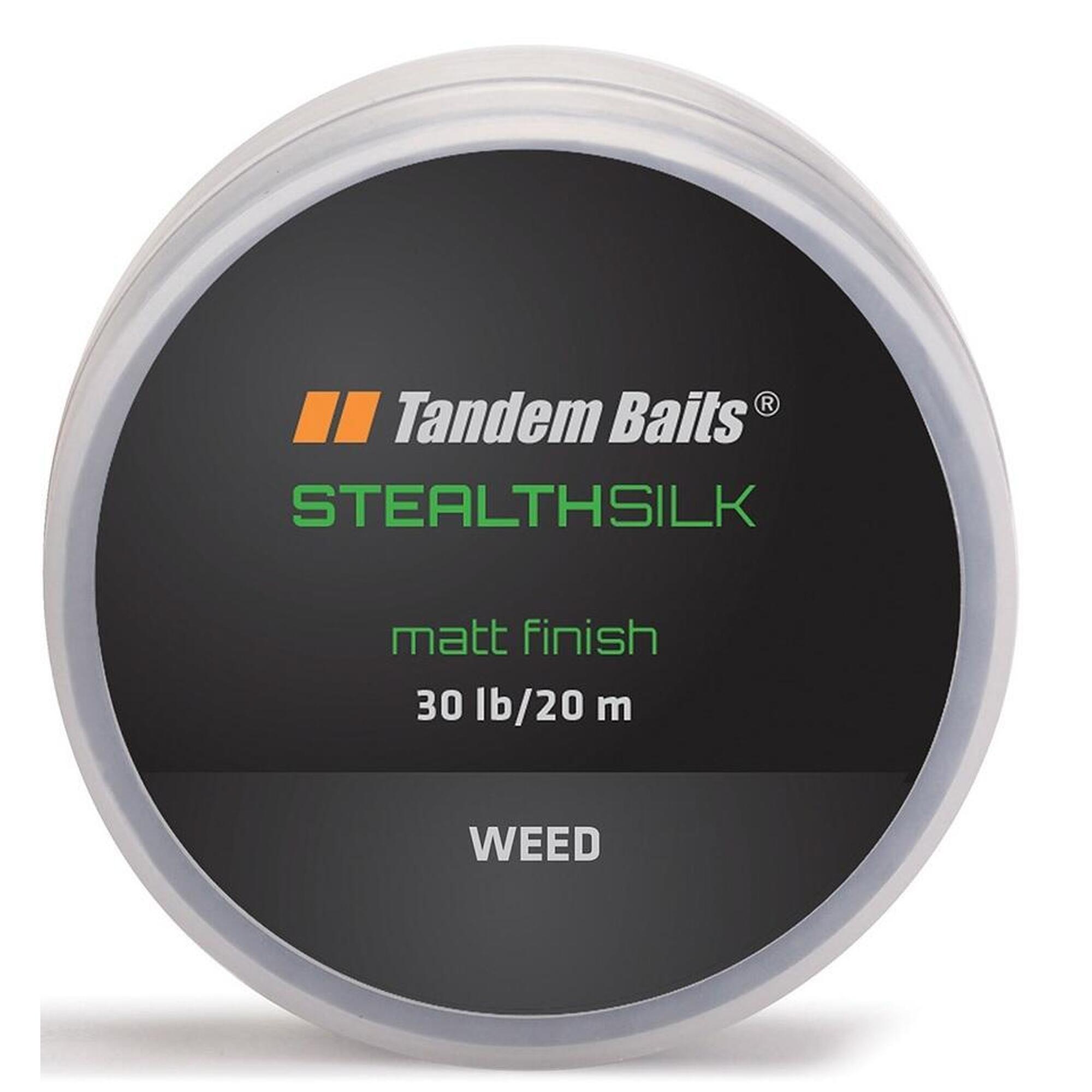 Plecionka przyponowa Stealth Silk Zarośla Kamuflaż 20m/30 lb
