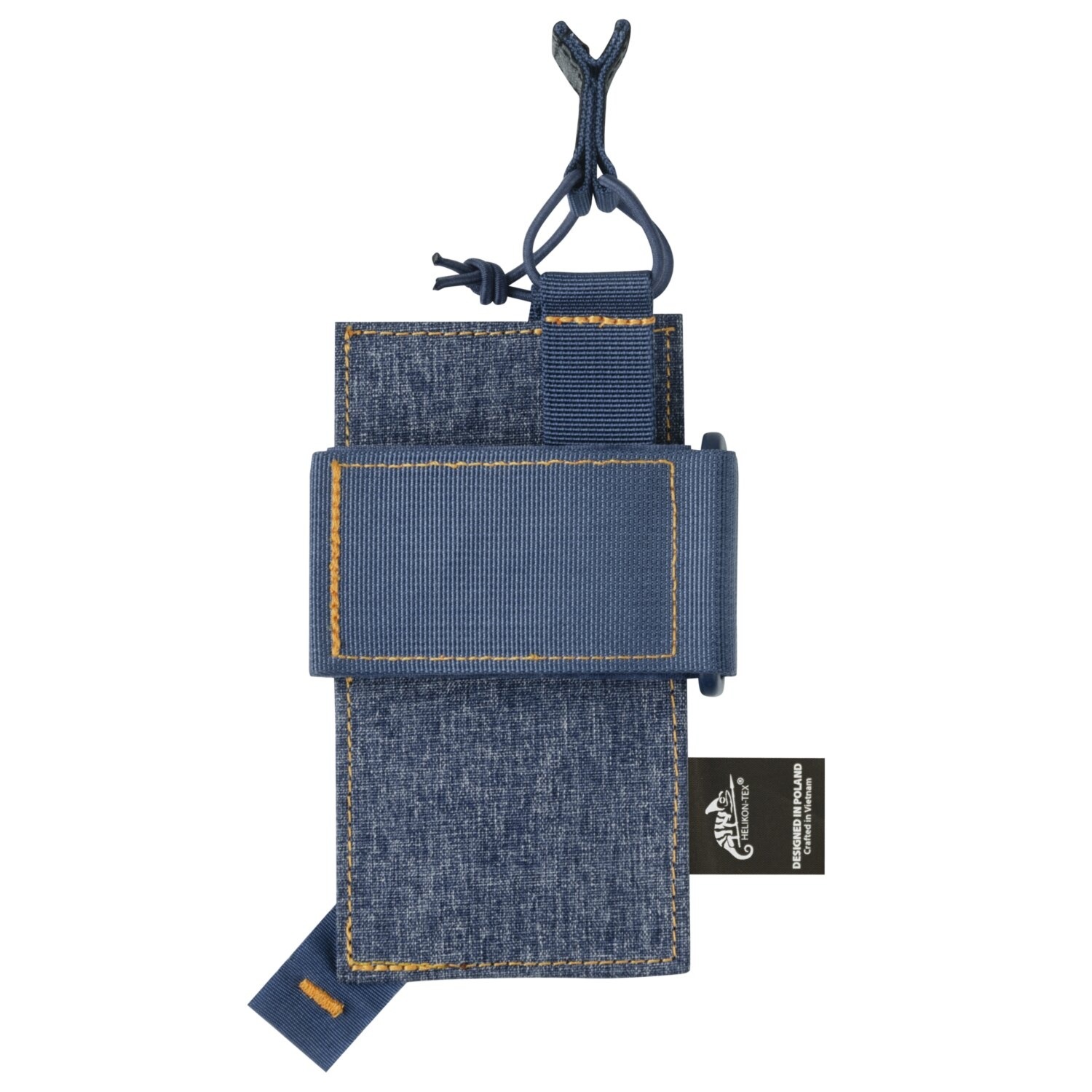 Kabura Helikon Inverted Pistol Holder Insert Nylon / Polyester Blend - Melange Blue