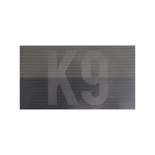 Naszywka K9 Polish large patch SUBDUED flag - Black/Boreal Green (PA-K9PS-PES-BBG)