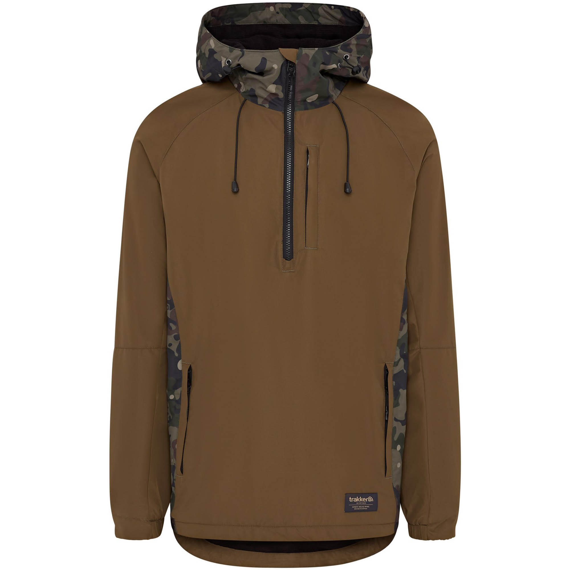 Bluza Męska Wędkarska Z Suwakiem Trakker Techpro Half Zip Hoody