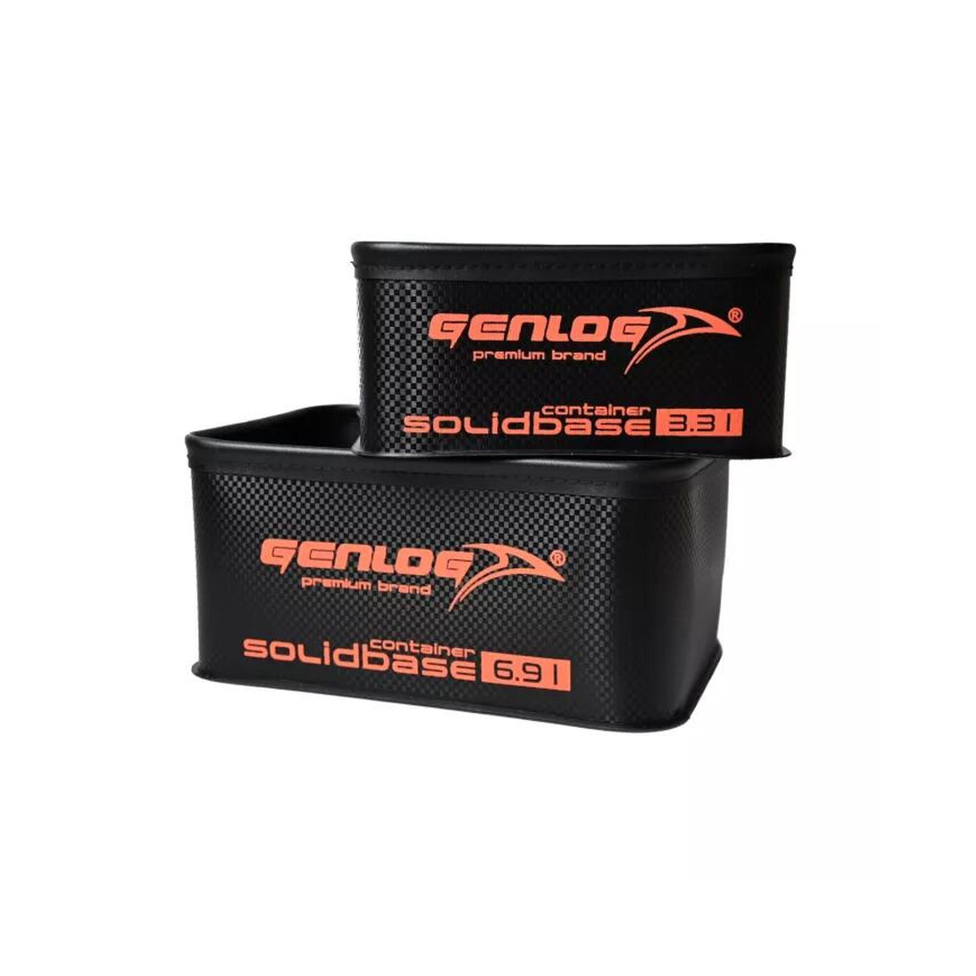 Pojemniki wędkarskie do przynęt i zanęt EVA SOLID Base Carbon O-28x19x13+1