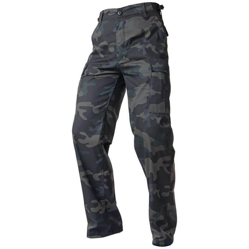 Spodnie bushcraft męskie Brandit BDU Ranger Dark Camo