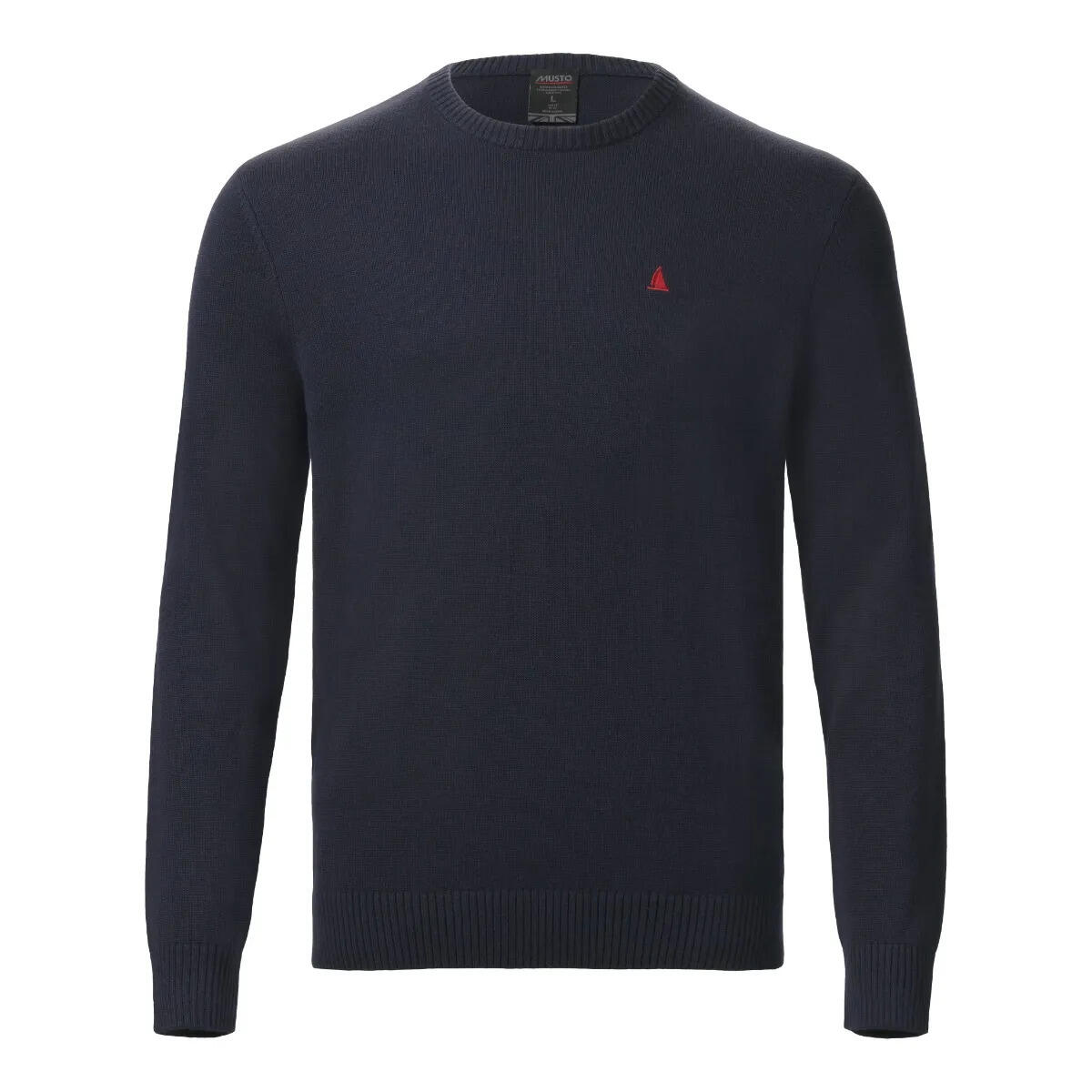 Sweter z okrągłym dekoltem Musto Original
