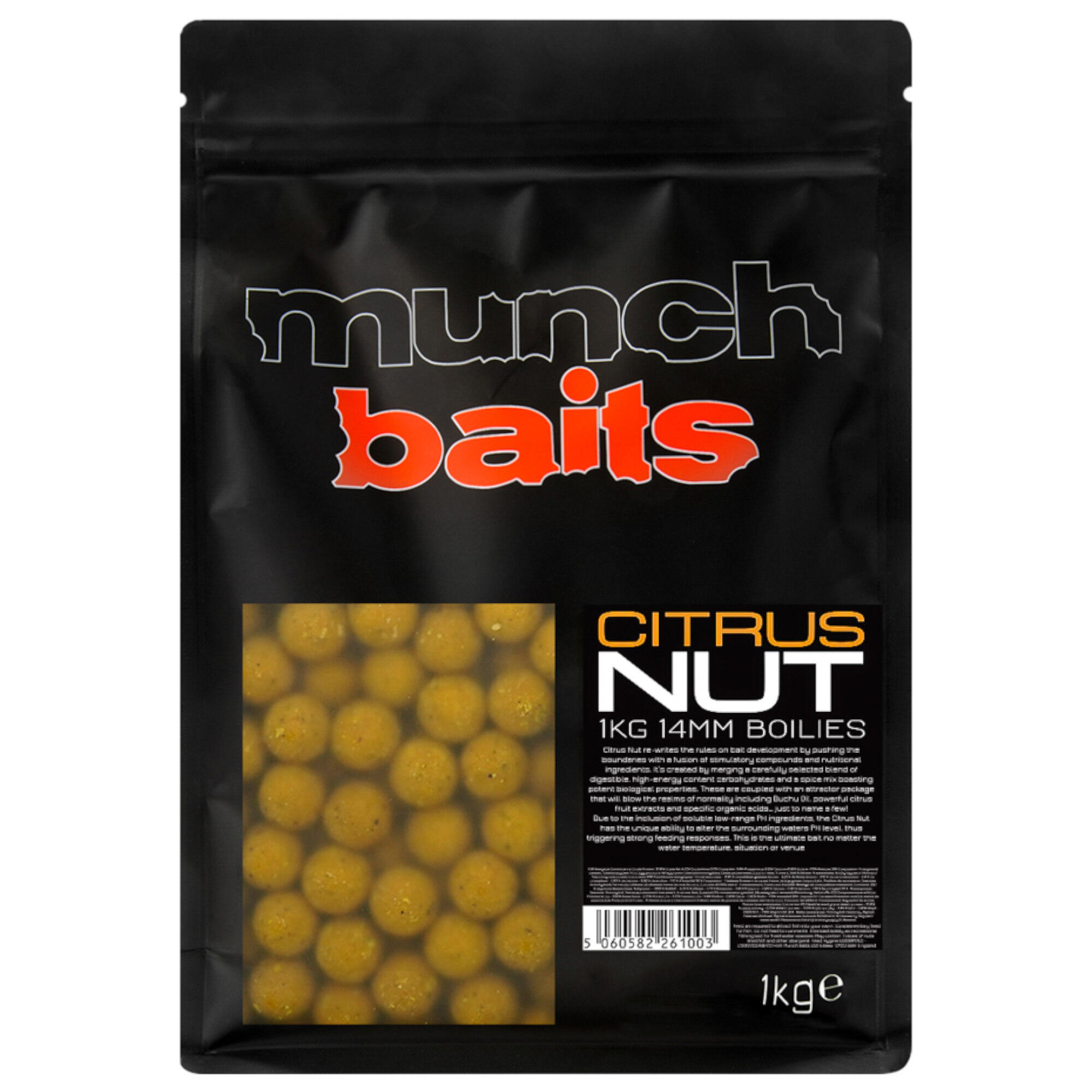 Kulki Zanętowe Munch Baits 14Mm - Citrus Nut 1Kg