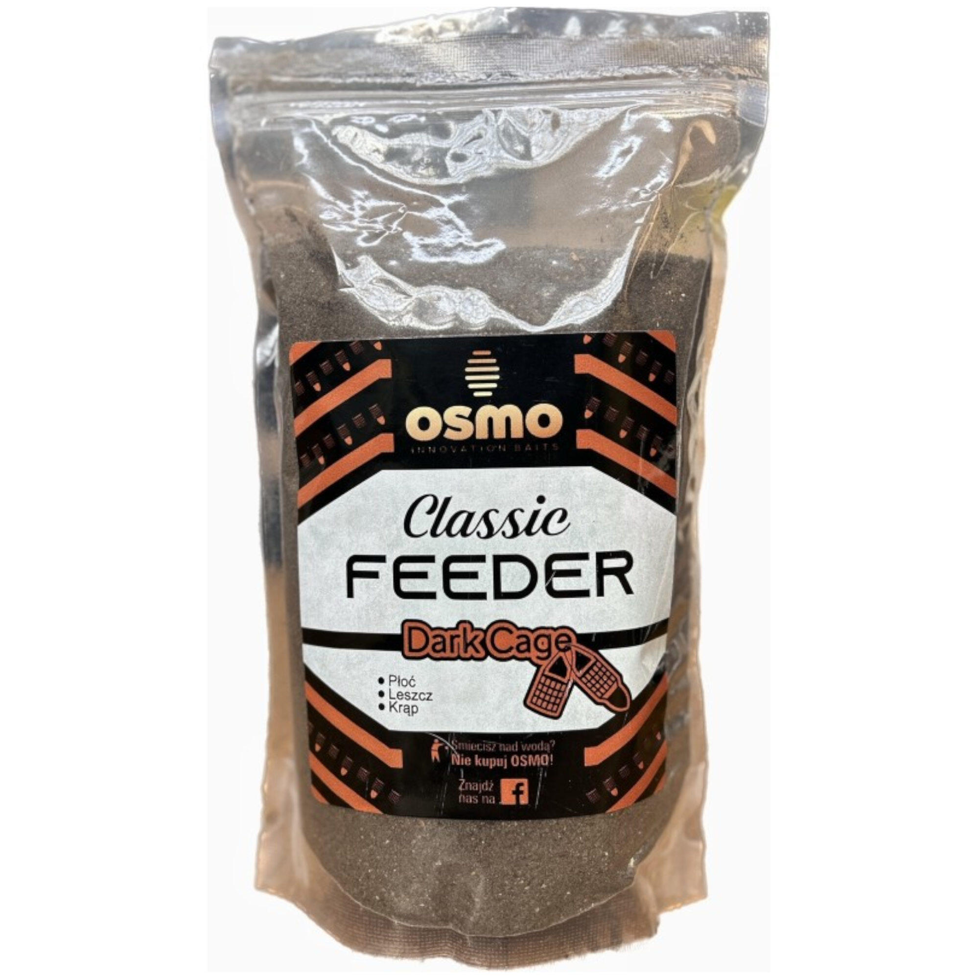 Zanęta Wędkarska Method Feeder Płoć Leszcz Osmo Classic Dark Cage 900 G