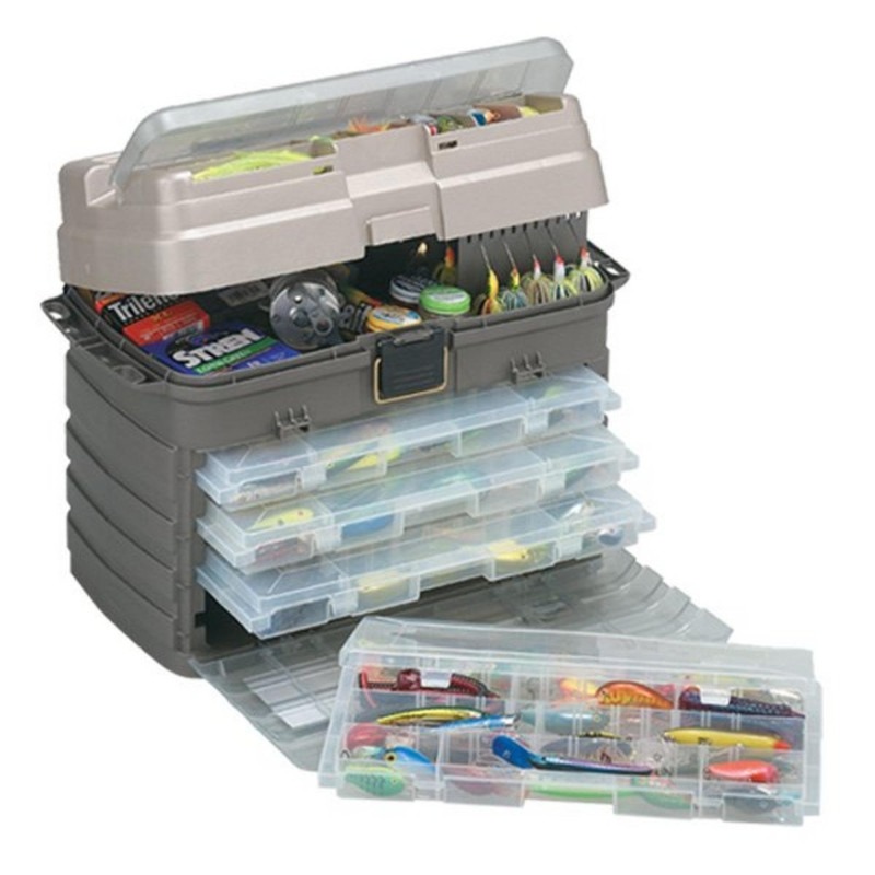 09012026696105c10f4c2.jpeg Plano 759201 Gs BOX GRAY/SAND W/4 UTILITIES - obrazek 1