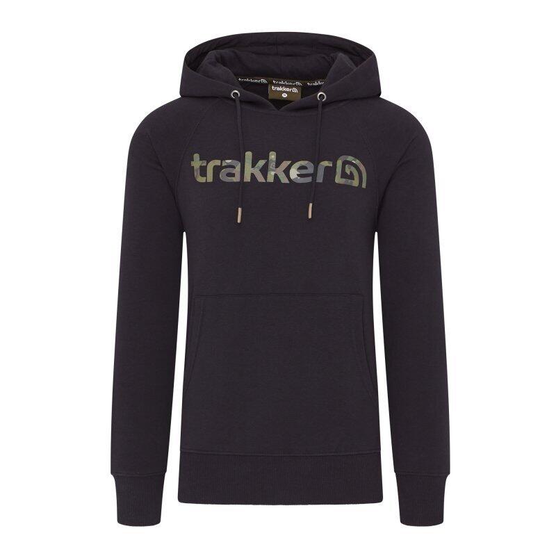 100120266961a67d35e2f.jpeg Bluza Męska Wędkarska Trakker Cr Logo Hoody Black Camo Bawełna - obrazek 1