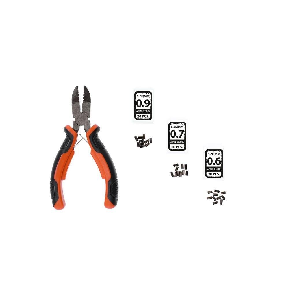 20012026696fc6bbc406f.jpeg Szczypce wędkarskie do tulejek Mikado Crimp Tool Set - obrazek 1