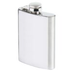 Piersiówka Mil-Tec - 110 ml - Srebrna - 14520018-004