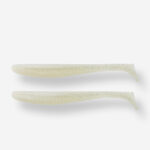 Przynęta miękka nasączona atraktorem Caperlan Yubari FatShad 20 cm-8" white
