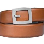 Pasek do spodni KORE Essentials X8 skórzany jasnobrązowy regularny (X8GUNTAN)