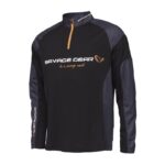 Tournament Gear Shirt 1/2 zip XXL Black INK 73686