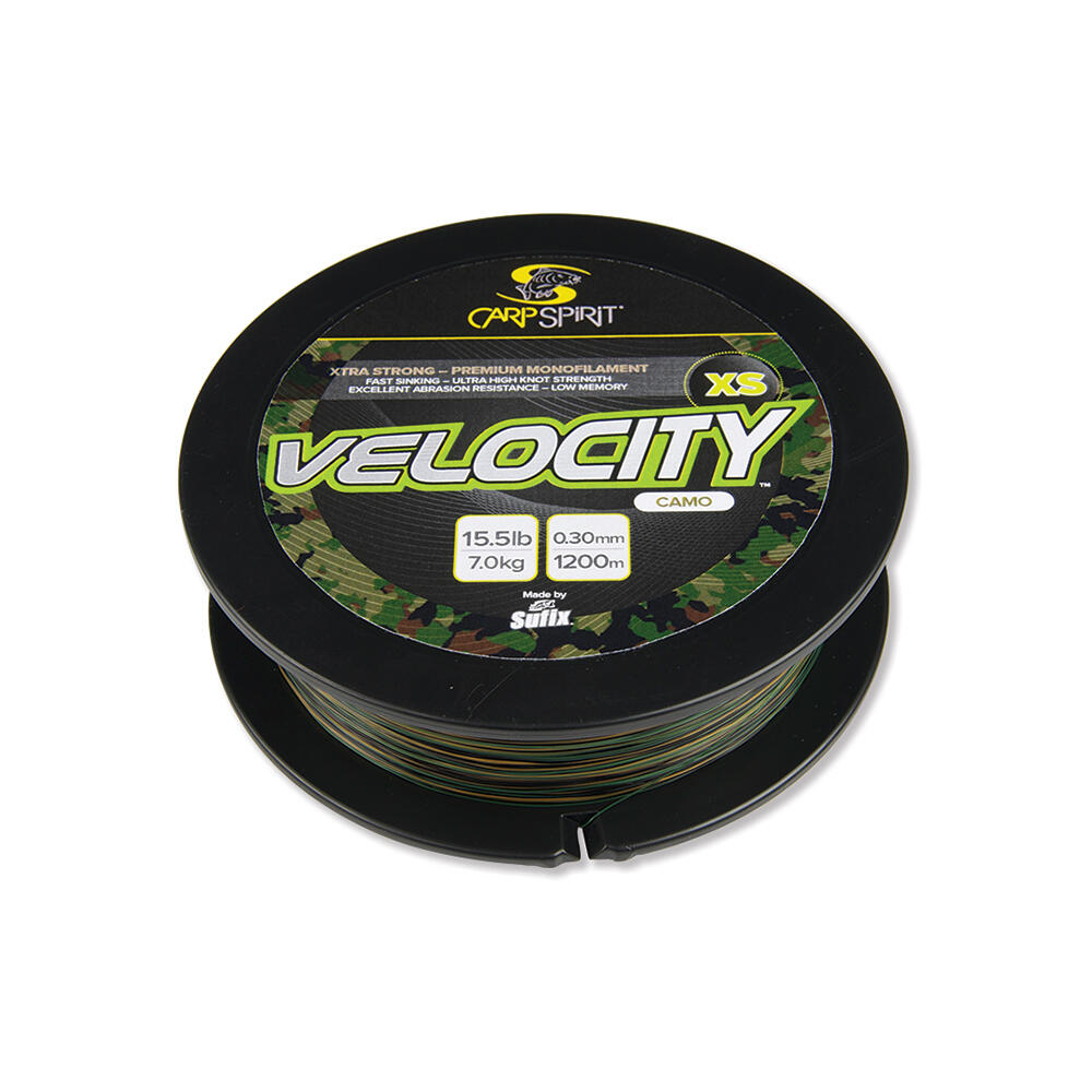 11022026698c8b1248a3a.jpeg Monofilament Carp Spirit Velocity Camo 1200 m - obrazek 1