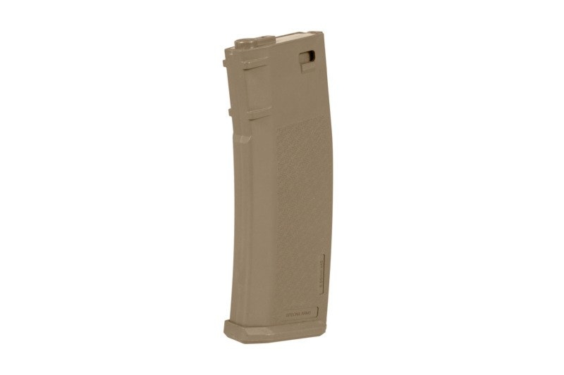 12022026698d4f1fc1048.jpeg Magazynek Specna Arms S-Mag Mid-Cap na 125 kulek - Tan (SPE-05-025719) - obrazek 1
