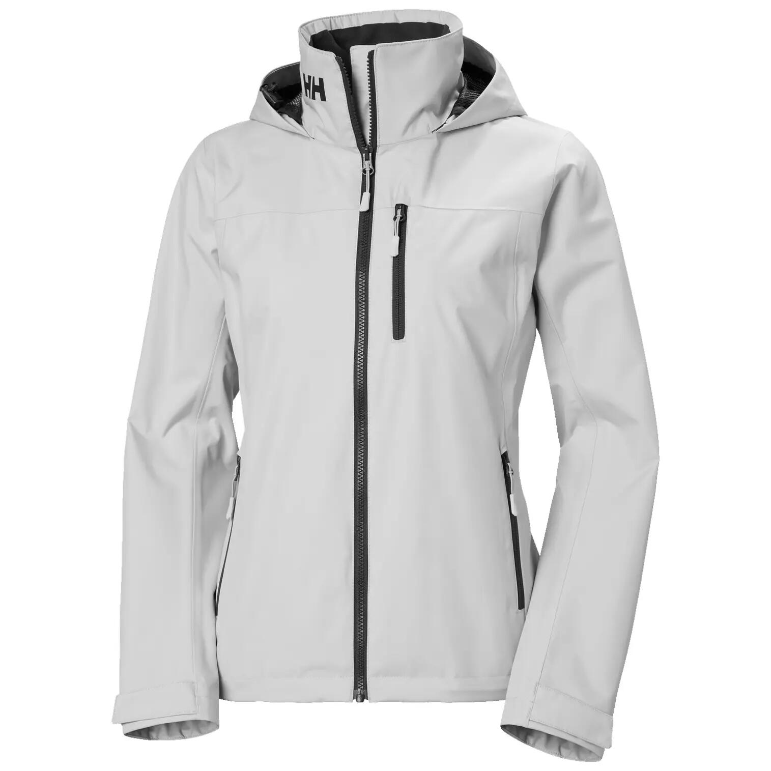 2602202669a028490a3cb.jpeg Damska wodoodporna kurtka z kapturem Helly Hansen Crew 2.0 - obrazek 1