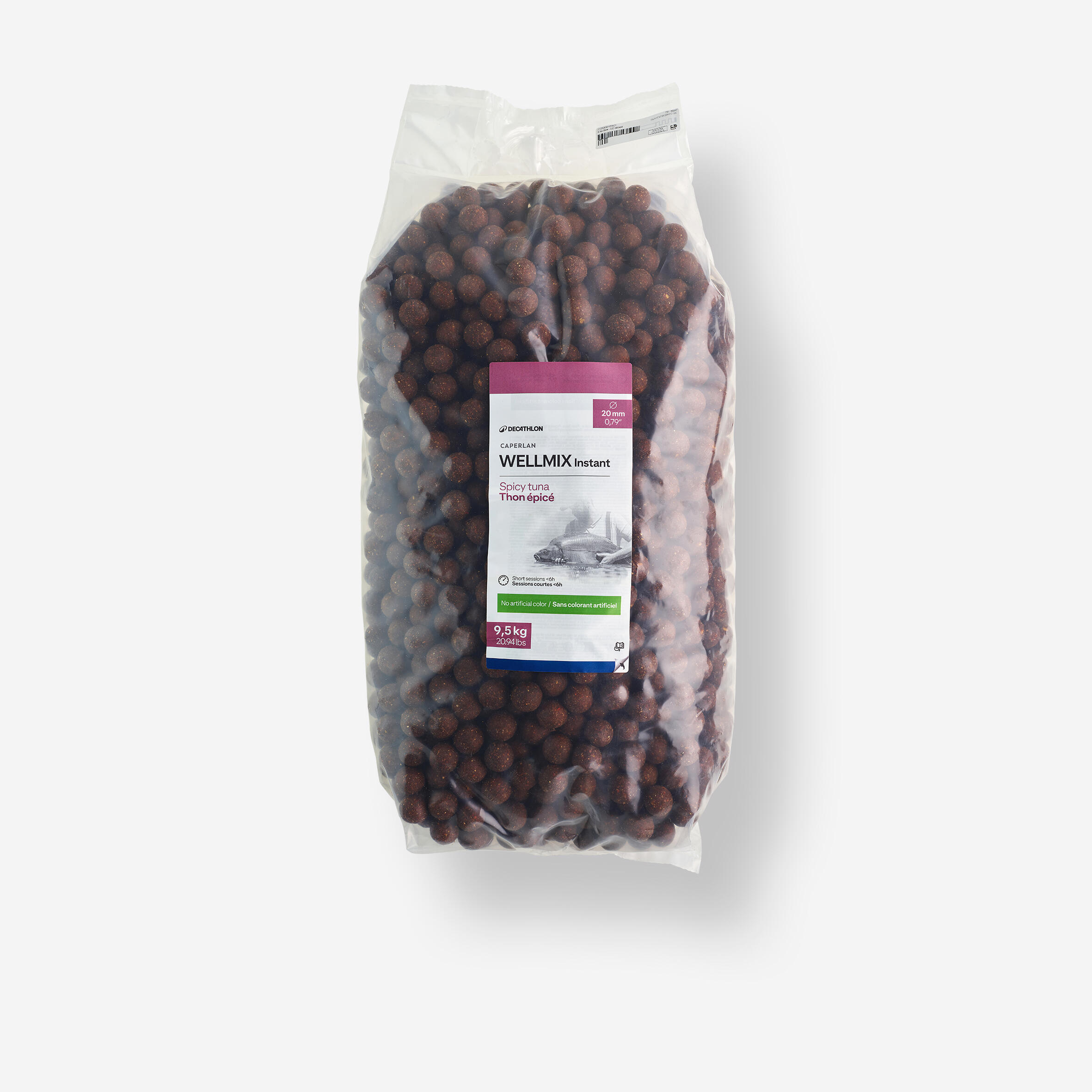 2602202669a05952cc754.jpeg Kulki proteinowe Caperlan Wellmix Instant 20 mm 9,5 kg spicy tuna - obrazek 1