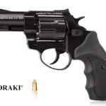 Rewolwer hukowy alarmowo sygnałowy ZORAKI R1-K6L BAS lufa 2,5" kal. .22 Long Blank czarny