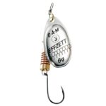 Błystka Obrotowa Z POJEDYNCZYM HAKIEM DAM NR.1 3G SILVER 5120-401