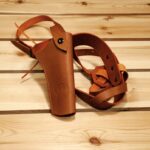 Kabura na Szelkach 5,5" Brązowa (K/GUN SZELKI BRĄZ 5,5 )