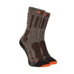 Skarpety trekkingowe X-Socks Trek X Linen Grey Brown