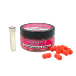 Kulki Pływające Pop Up 10mm Dumbells + dopalacz 100ml TRUSKAWKA KREM