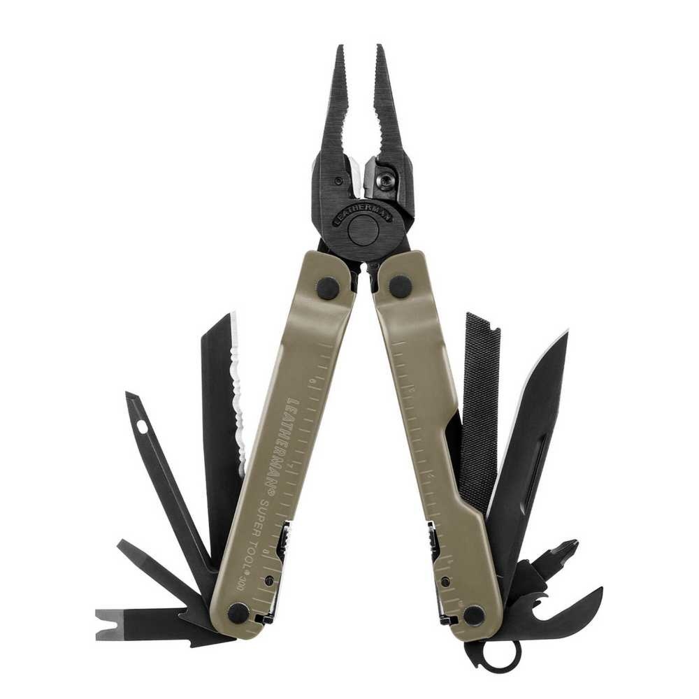 2404202669ebbbc084d95.jpeg Multitool Leatherman SUPER TOOL 300M Coyote Tan - 19 narzędzi + etui molle czarne (832762) - obrazek 1
