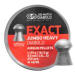 Śrut 5,53 mm Diabolo JSB Exact Jumbo Heavy 250 szt. półokrągły (546286-250)