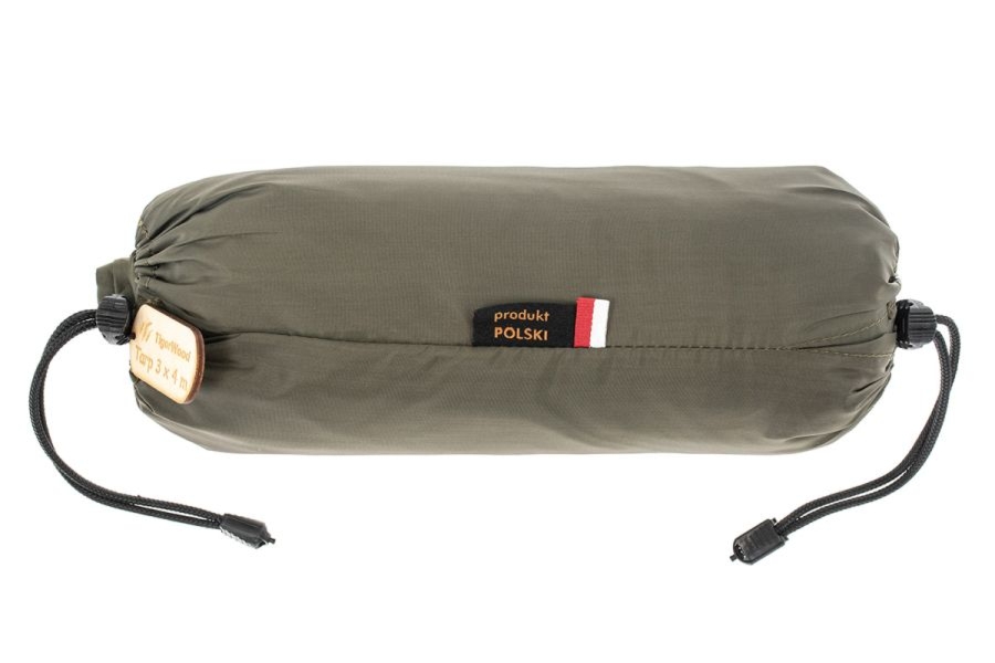 2504202669ec6b0a37150.jpeg Tarp Termo turystyczny płachta biwakowa 3mx4m TigerWood Olive (TW.TTARP3x4OL) - obrazek 1