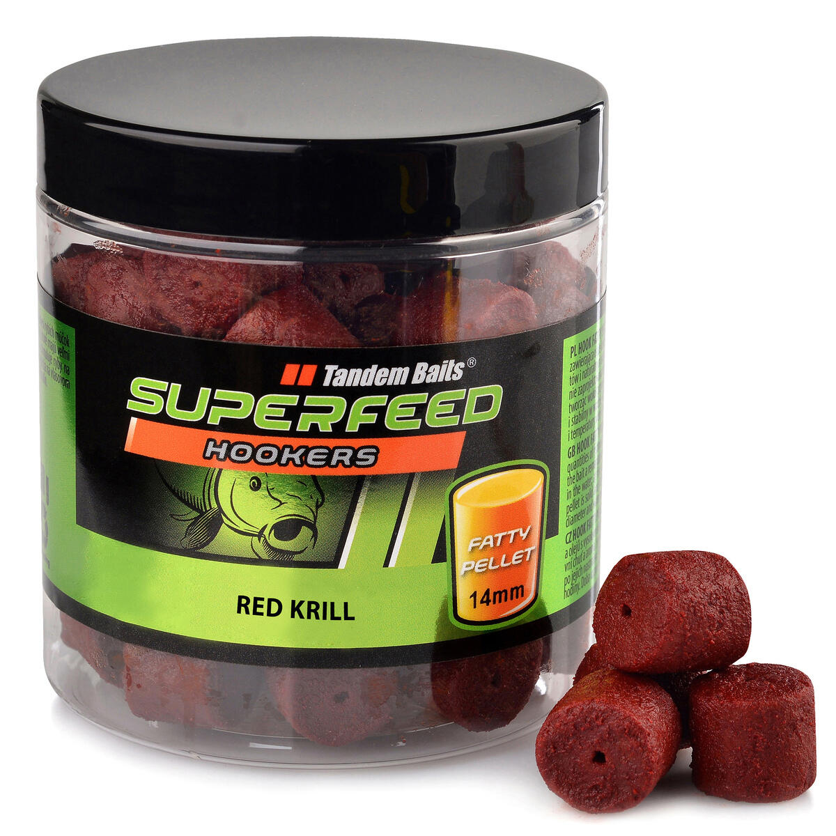 0105202669f51475e8cb3.jpeg Haczykowy pellet Fatty SuperFeed 14mm/150g Red Krill - obrazek 1