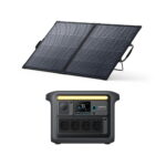 Zestaw stacja zasilania Anker SOLIX C1000X z bifacjalny panelem solarnym 200 W