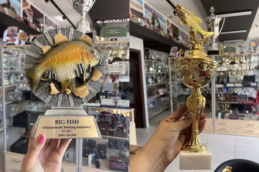 trofea na zawody wędkarskie