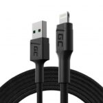 GREEN CELL KABEL KABGC18 GC POWERSTREAM USB-A - LIGHTNING 200CM, SZYBKIE ŁADOWANIE