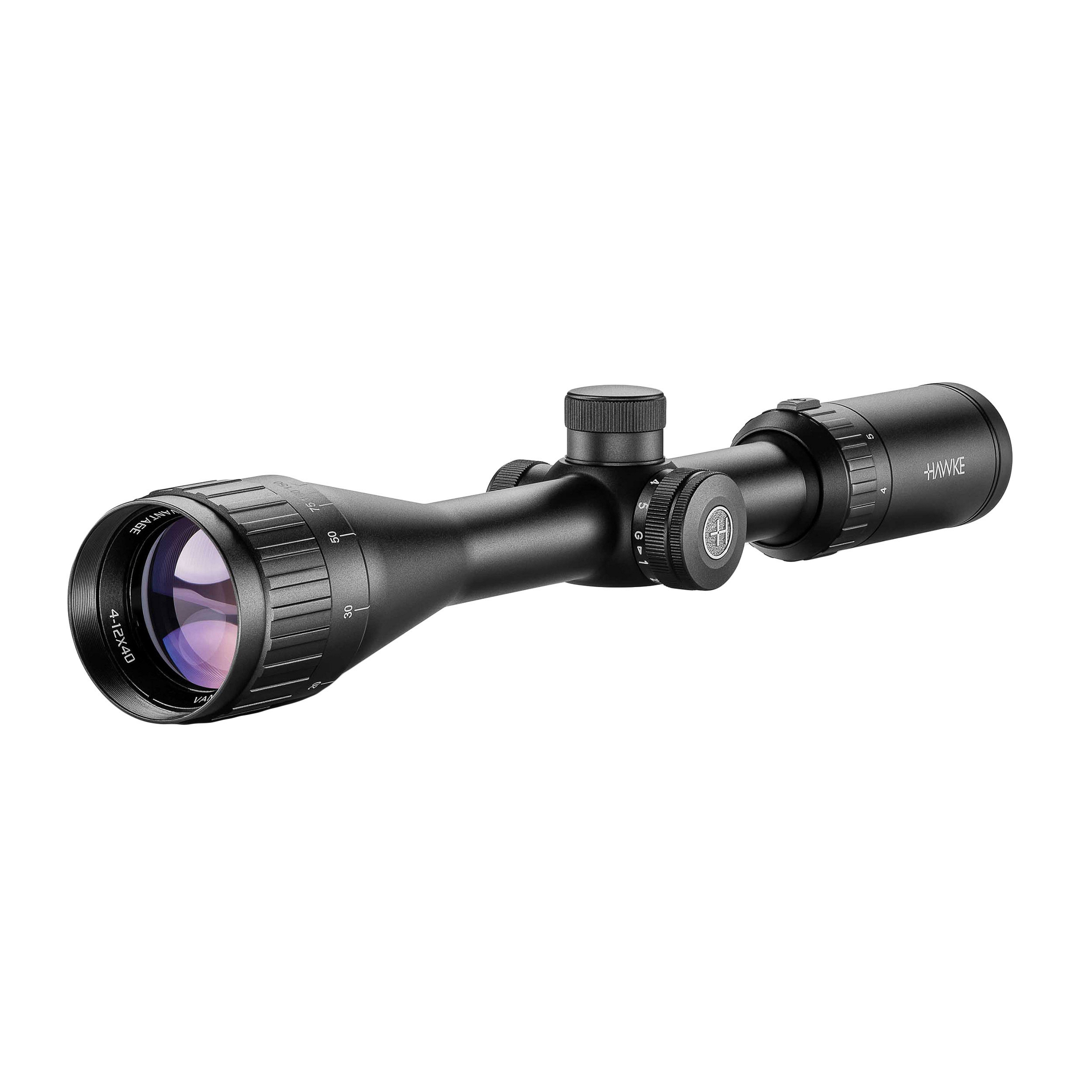 010620266a1d85c1405bc.jpeg Luneta celownicza Hawke Vantage 1" 4-12x40 AO IR .22 WMR (354-086) - obrazek 1