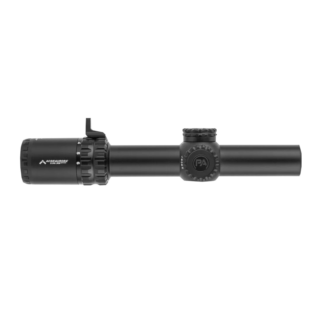 010620266a1d88eda3dae.jpeg Luneta celownicza Primary Arms SLx 1-6x24 mm SFP Gen IV iR ACSS Aurora 5.56 Meter (PA-SLX-1-6X24S-AUR-5) - obrazek 1