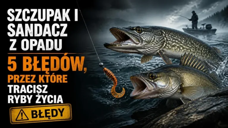 Szczupak i sandacz z opadu_ 5 błędów, które kosztują